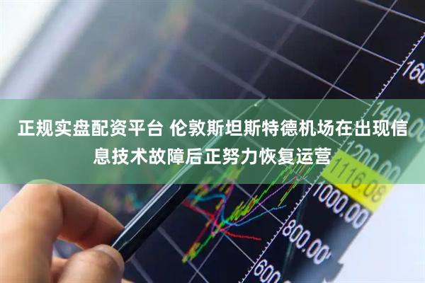 正规实盘配资平台 伦敦斯坦斯特德机场在出现信息技术故障后正努力恢复运营