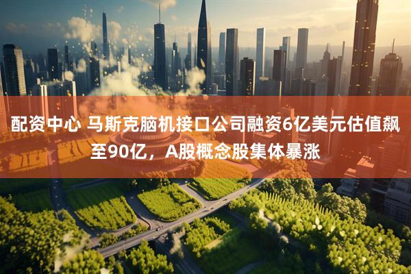 配资中心 马斯克脑机接口公司融资6亿美元估值飙至90亿，A股概念股集体暴涨