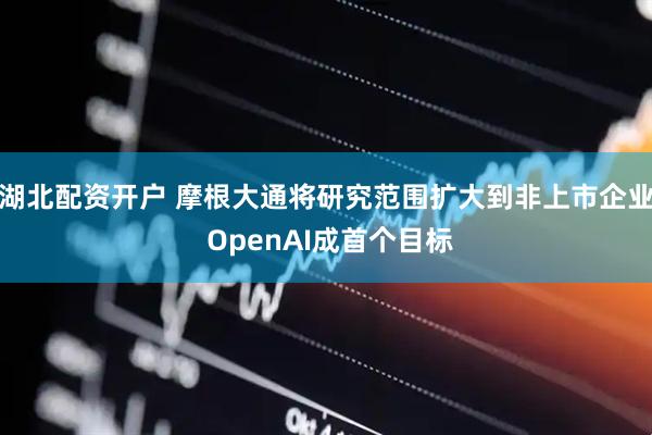 湖北配资开户 摩根大通将研究范围扩大到非上市企业 OpenAI成首个目标